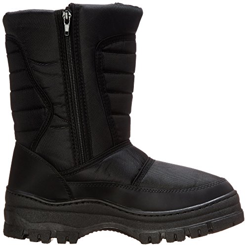 SkaDoo Mens Black Snow Winter Cold Weather Boots 13 M US - Thumbnail 7