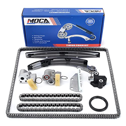 MOCA Timing Chain Kit Fit 05-19 for Nissan Frontier & for Nissan NV1500 NV2500 NV3500 & 2009-2012 for Nissan Equator 4.0L V6