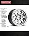 Raceline Wheels 929M AVENGER Wheel Black W/Machined Finish 17X9