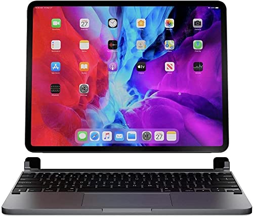 Brydge 11.0 Pro+ Wireless Keyboard with Trackpad | Compatible with iPad Pro 11-inch (1st, 2nd & 3rd Gen) | Native Multi-Touch Trackpad | Backlit Keys | (Space Gray) by Brydge - Image 4