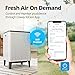 Coway Airmega 300S App-Enabled Smart Air Purifier (Covers 1,256 sq. ft.), True HEPA Air Purifier with Smart Technology, Compatible with Amazon Alexa