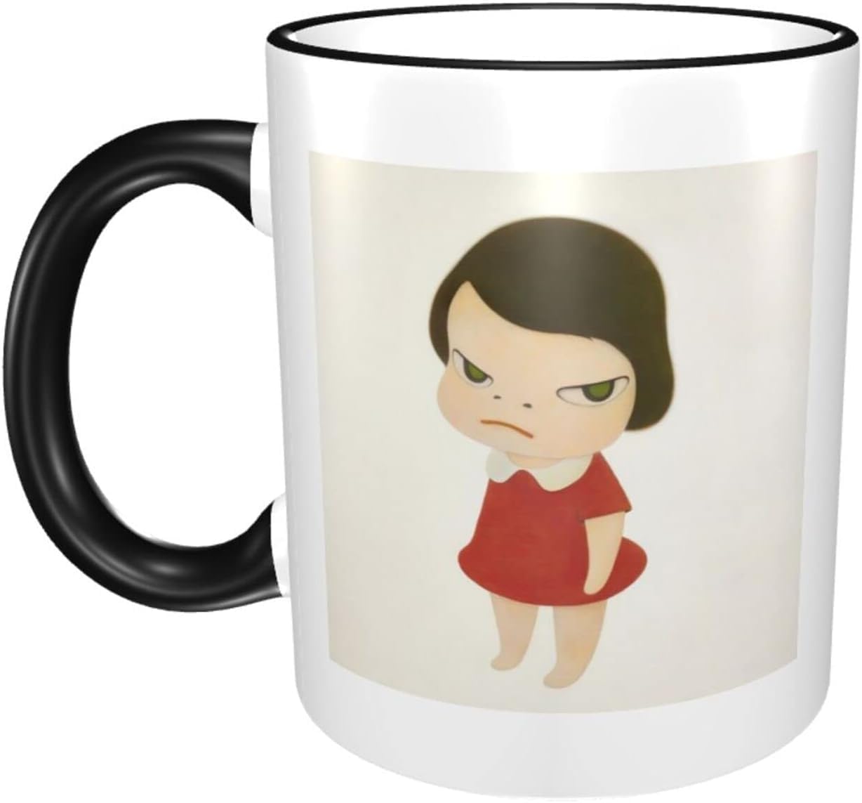 Yoshitomo Nara Art Mug Porcelain Coffee Cup 11.2oz Ceramic Japan