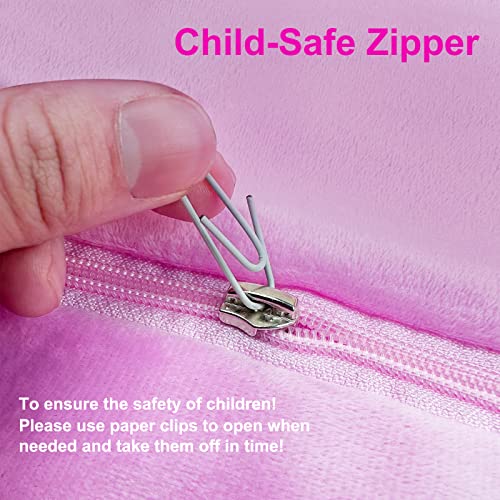 Moonbeeki Kids Couch Fold Out, Foldable Princess Chair For Toddlers 1-3, Sofa Bed For Kids Folding Toddler Bed Lounger Chair For Bedroom, Toddler Couch Bed For Girl (Pink) #TOP5