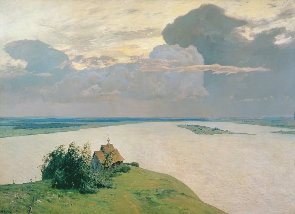 Impression prints toile Isaac Ilyich Levitan tableau de salon 60x90 - 5