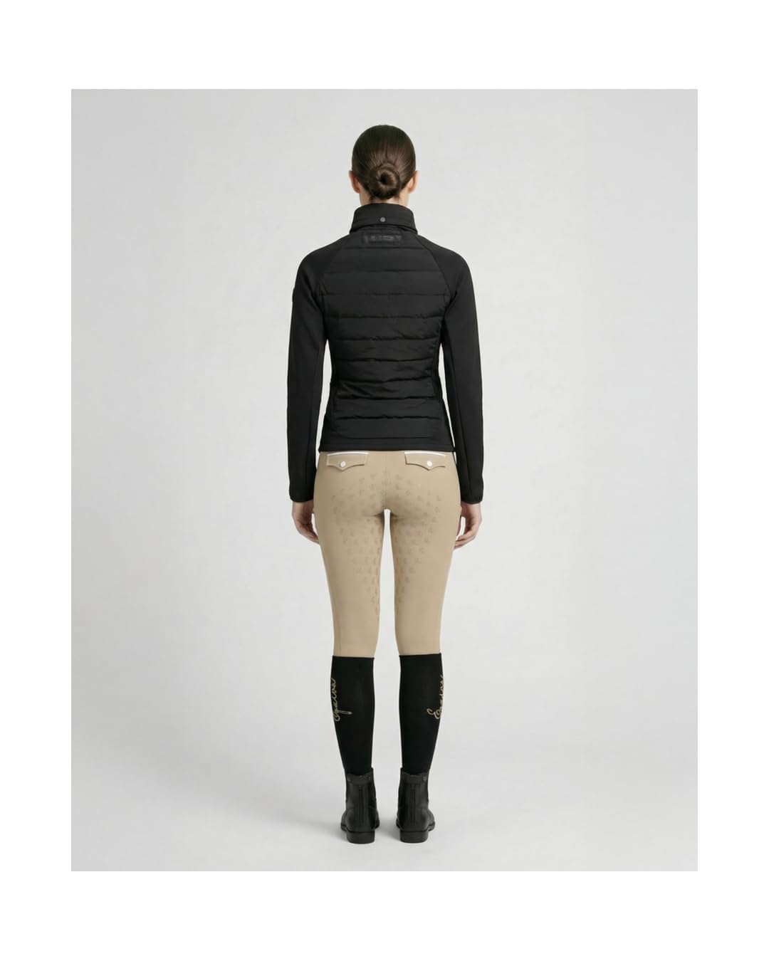 Equiva Reithose Orlando Full Grip, Damen Reithose mit Silikon-Vollbesatz, 4-Wege-Stretch, Highrise-Bund und Beintasche