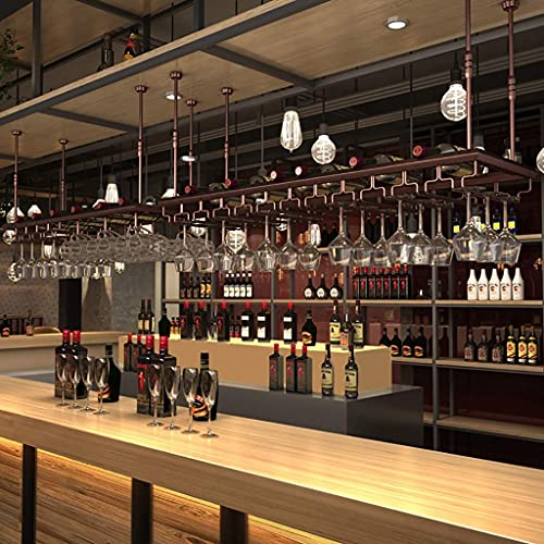Support à verres à vin suspendu pour libérer l'espace de votre cuisine - 4