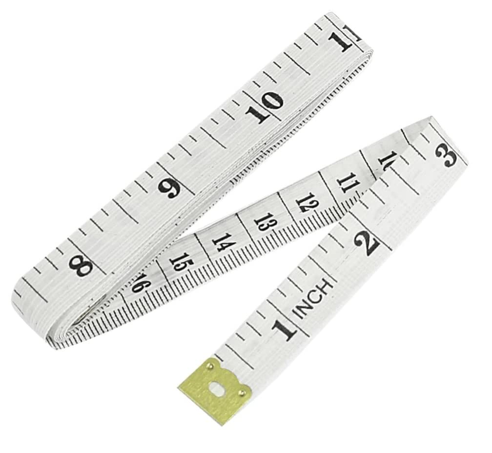 Double Sided Body Measuring Tape - Premium Flexible Fabric Tape for Body Measurements, Sewing, Tailors, Waist, Clothes Measuring Tape - 80 inch/200 cm