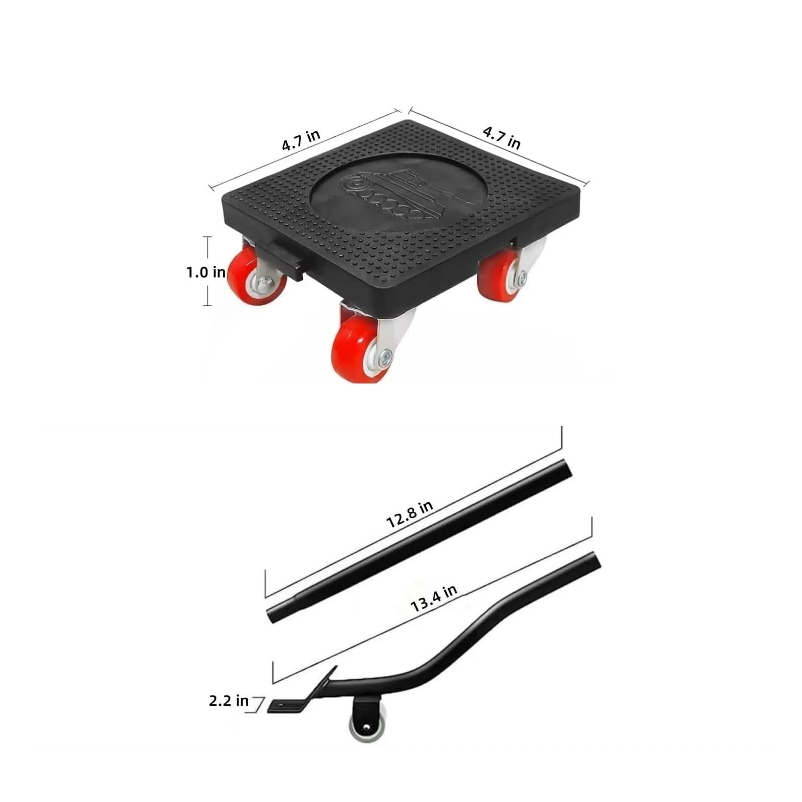 Set di cursori in pelliccia con dispositivo di sollevamento, traslochi rotanti a 360° per un facile trasporto di oggetti pesanti, kit di trasloco da 5 pezzi per il trasporto senza sforzo Fur Rcat