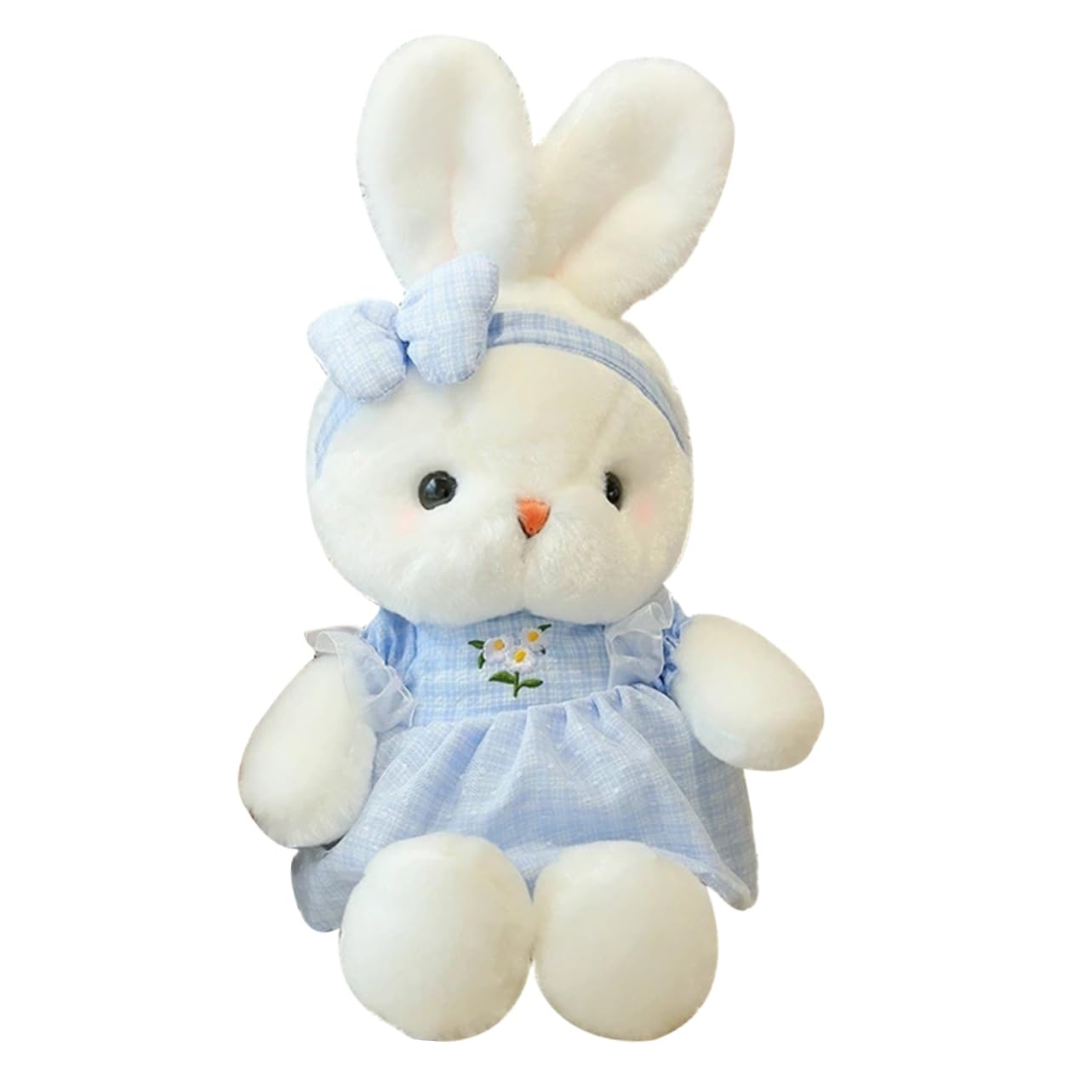 BRIGHTFUFUPlush Bunny Doll Stuffed Animal Bunny Dolls Stuffed Bunny Plush Rabbit Toys Bunny Ornaments Bunny Party Decorations Bunny Toys Plush Bunny Toy Rabbit Decor Bunny Decors