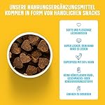 Multivitamin für Hunde als Leckerli – Rundumversorgung mit Probiotika, B Vitamine, Omega 3, Grünlippmuschel, Cranberry - 60 Snacks (270g) mit Huhn – Bild 4
