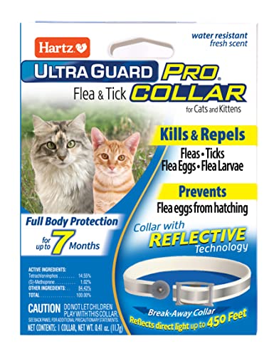 Hartz UltraGuard Pro Flea & Tick Collar for Cats and...