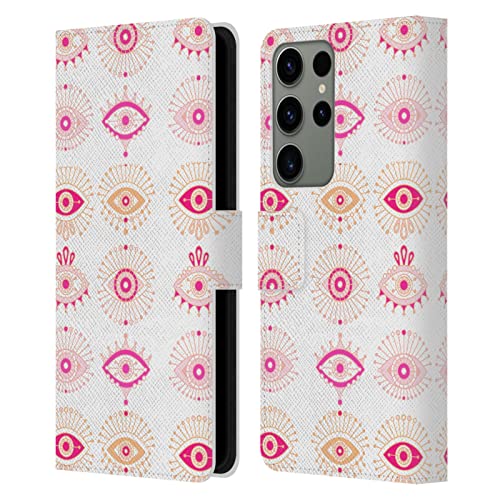Étui Samsung Galaxy S23 Ultra Mauvais Yeux Roses en terrasse