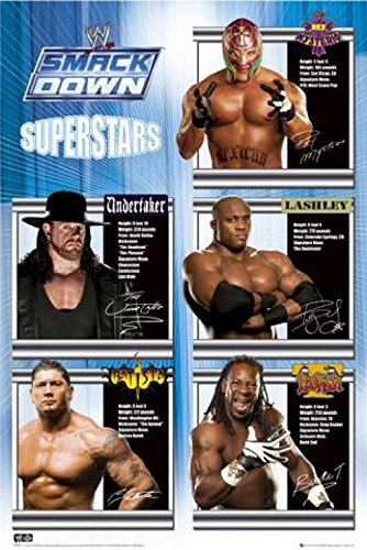 1art1 Wrestling - WWE, Smackdown Superstars Poster 91 x 61 cm