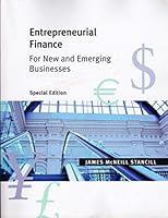 Entrepreneurial Finance: For New and Emerging Businesses 0615234720 Book Cover