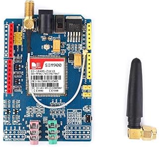 Development Board Module Kit Fit for 900 850/900/1800/1900 MHz GPRS/GSM Antenna 5~26V