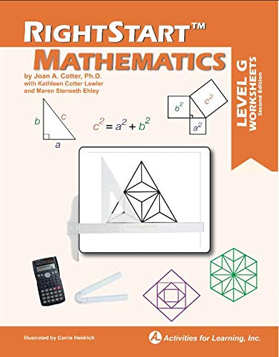 RightStart Mathematics Level G Worksheets