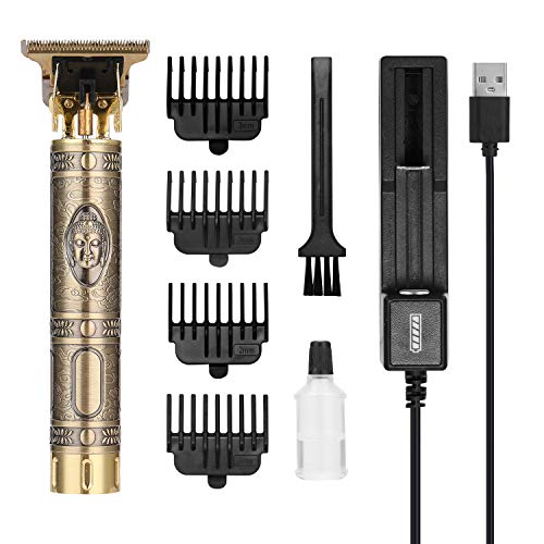 Cucudy Cortador Elétrico de Cabelo Profissional, Recarregável