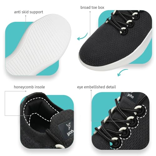 Image of YOHO Fastlane 0600 Sneakers for Women | Stylish, Casual & Lightweight | Extra Soft Walking Slip-On Shoes for Ladies /Girls