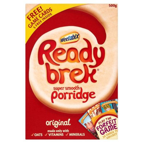Weetabix Ready Brek Porridge super lisse original 6 x 500 g