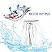 Amextrian Mens Quick Dry Swim Trunks with Mesh Lining,Beer Bottles Seamless Pattern,Summer Surf Long Beach Pants Board Shorts Bathing Suits 2XL