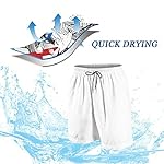 Amextrian Mens Quick Dry Swim Trunks with Mesh Lining, Summer Surf Long Beach Pants Board Shorts Bathing Suits - Image 2