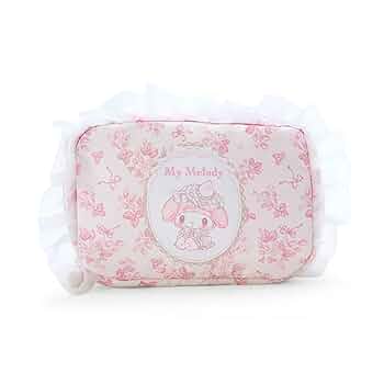 サンリオ♡マイメロディ 白いちごのティータイム マスコットホルダー&ポーチ マイメロディ 白いちごのティータイムデザインシリーズ｜サンリオ