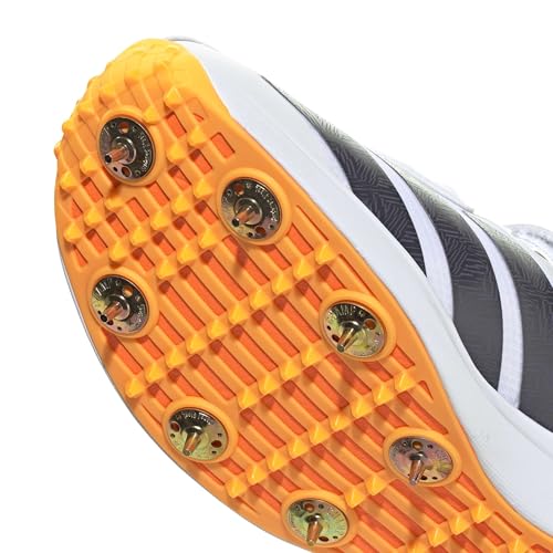 Image of adidas Adipower Incurza Cricket Shoes, Metal Spike, Lightweight, High Performance, Stability & Grip, Professional Footwear