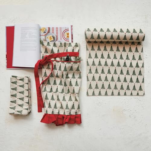 Servilletas de Algodón Stonewashed con Estampado Navidad x4 miniatura 3