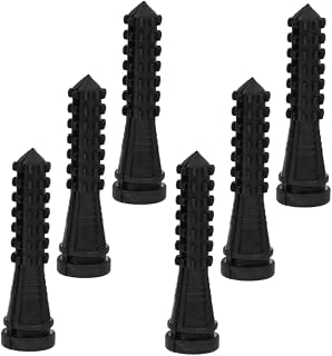 Happyyami 6Pcs Rubber Plucking Fingers for Poultry Professional Hair Removing Tool for Chickens Ducks Geese Durable Lightweight Convenient for Farms Supermarkets