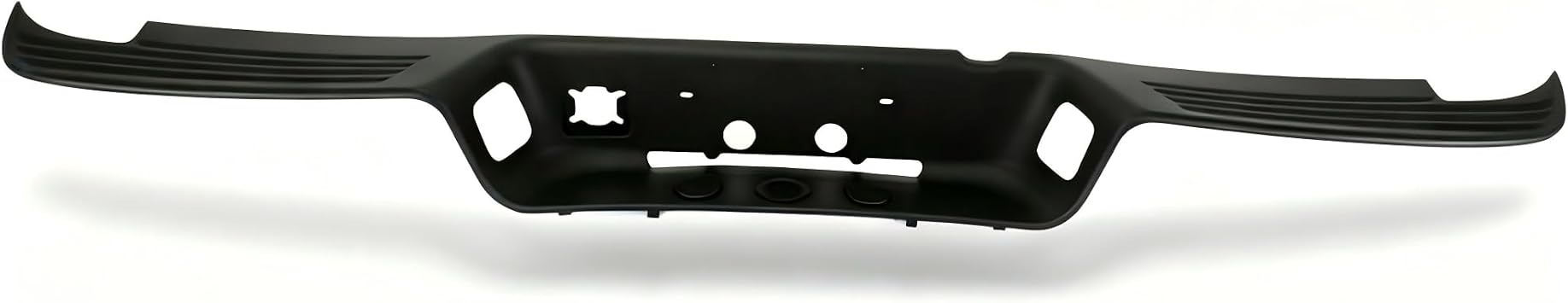 Rear Step Bumper Face Bar Chrome Steel Replacement