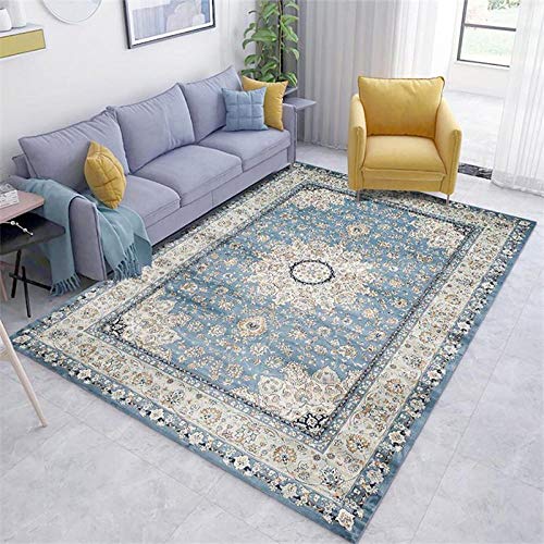 IWEYRHS Teppich, marokkanischer Wohnzimmerteppich, Vintage-Teppiche für Schlafzimmer, Sofa, Couchtisch, Teppich… – Bild 5