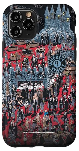 ウォーリーをさがせ Castle of Vampires and Witches Front & Back スマホケース iPhone 11 Pro 用