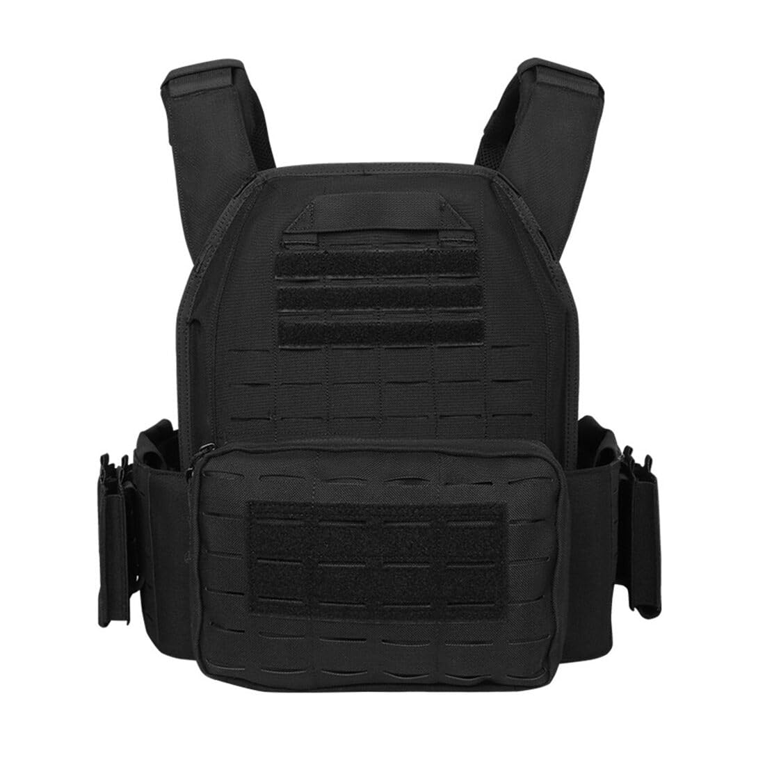 Verstellbare, leichte Taktische Weste mit Schnellverschluss für Militärbegeisterte, Molle-Militär-Kampftrainingsausrüstung für Airsoft, CS-Spiele und Outdoor-Sport