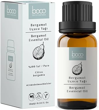 %100 Saf Bergamot Uçucu Yağı | Doğal Aromaterapi Yağı | Ferahlatıcı ve Sakinleştirici Narenciye Kokusu