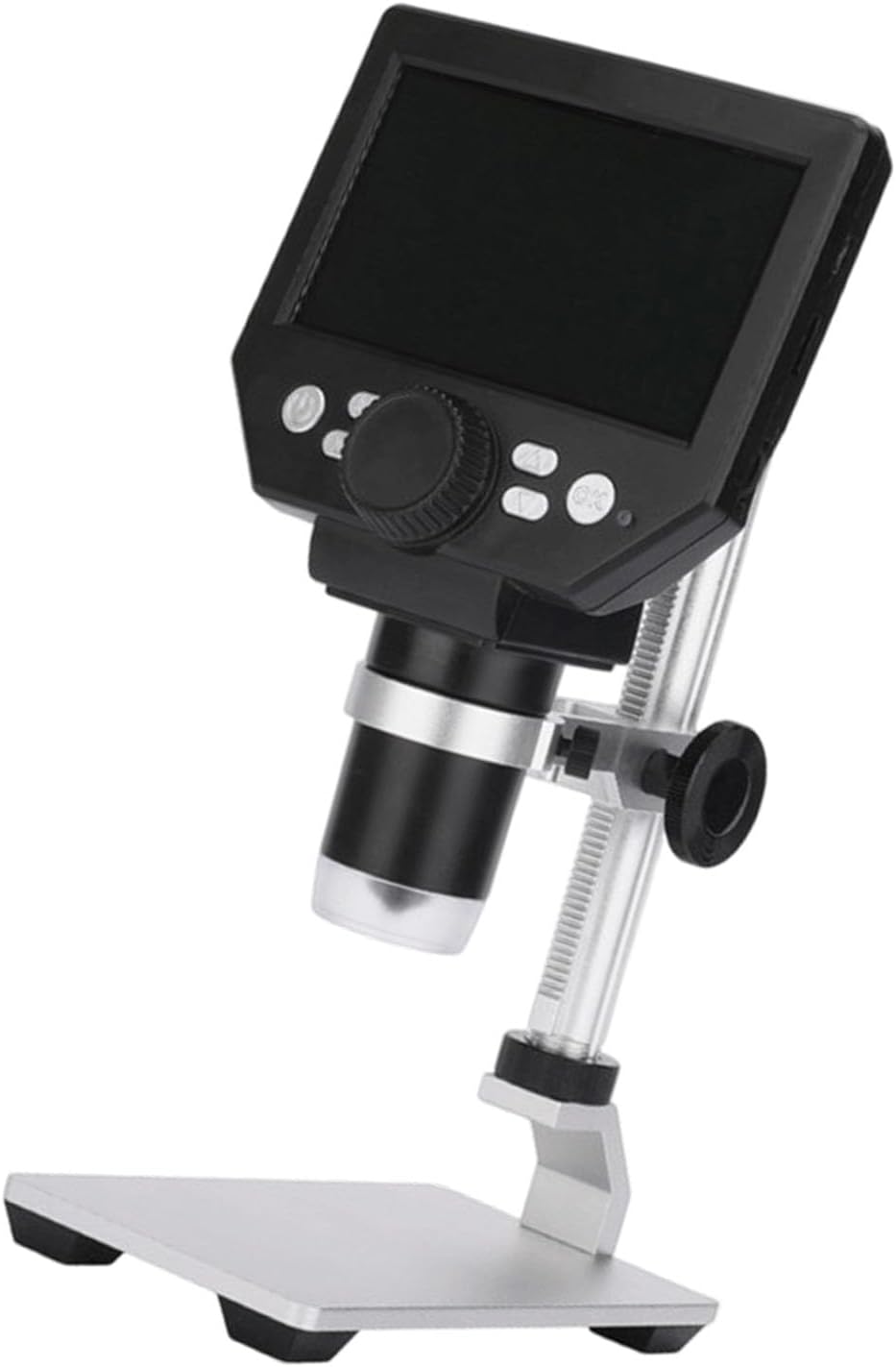 1000X 4.3inch Microscope with LED Light Adjustable Stand for Scientific Research and Hobbyists Adjustable Microscope