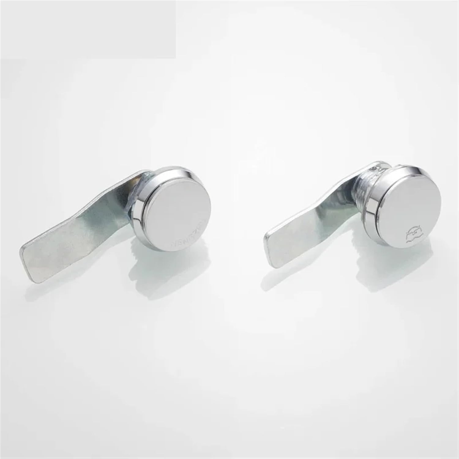 Cabinet Cam Lock with Cap 2 Tubular Cross Keys for Outside Box Door Mailbox Industrial Hardware Rarelock LK1002 1Pcs(B)