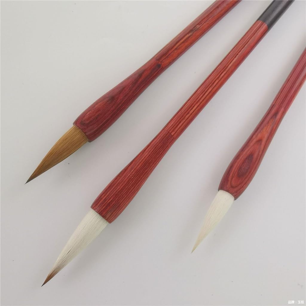 Set of Brushes for Chinese Calligraphy Wolf Hair Chinese Regular Running Cursive Regular