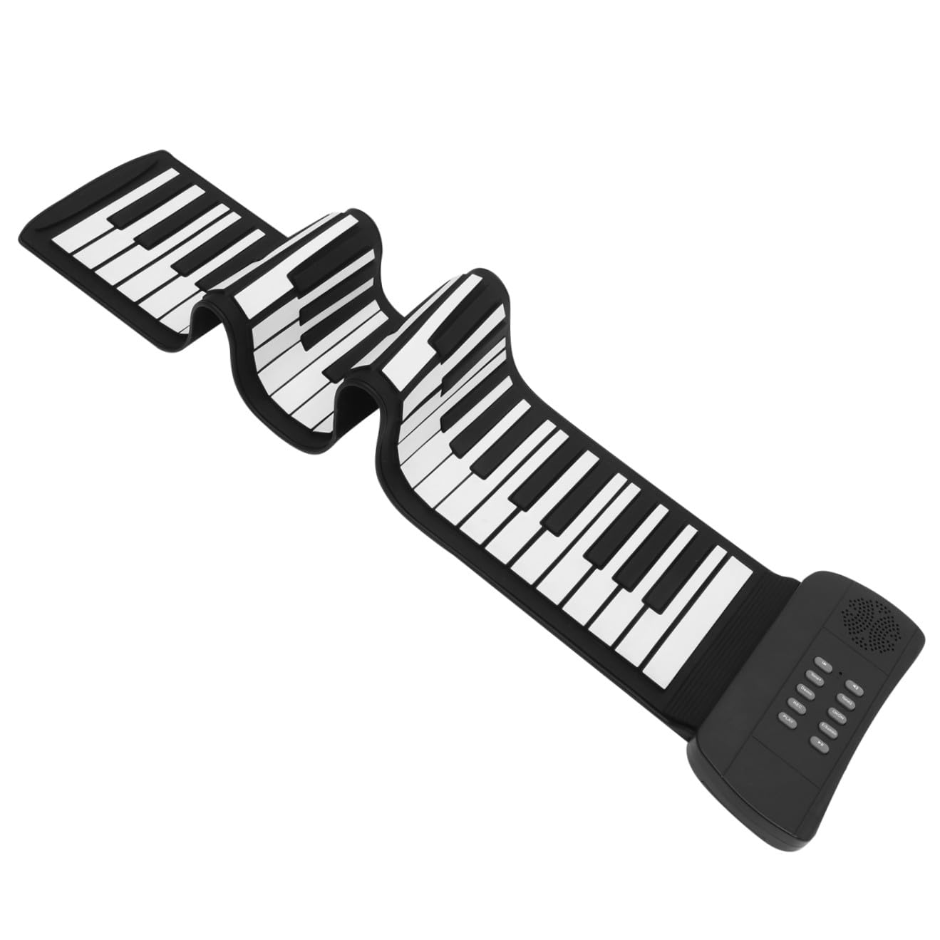 IMIKEYA Pianofortegresso Mp3 Tasti Elettronico e Silicone a 61 Portatile Leggero Pieghevole Pedaliera Sustain per Ragazzo Ragazza Principianti Casa