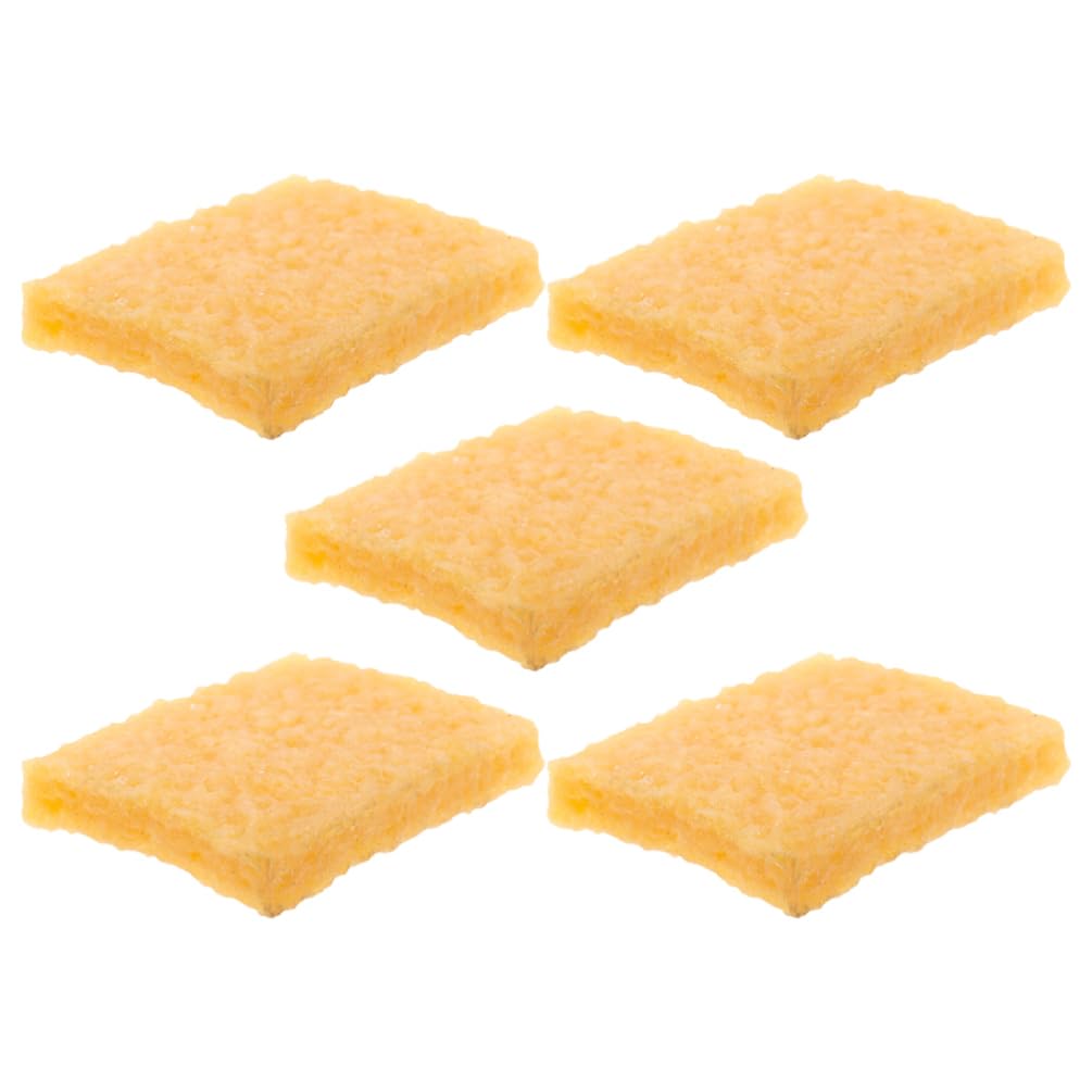 INOOMP 5pcs Rubber Skateboard Cleaner Blocks -wear Grip Tape Cleaners for Effortless Dust Removal Portable Outdoor Accessory for Skateboard Maintenance Compact Versatile Design