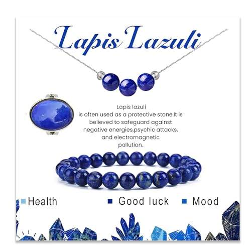 3PS Lapis Lazuli Bracelet - Ring -...