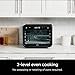 Ninja DT202BK Foodi 8-in-1 XL Pro Air Fry Oven, Large Countertop Convection and Digital Toaster Oven, 1800 Watts, Black, 12 in.