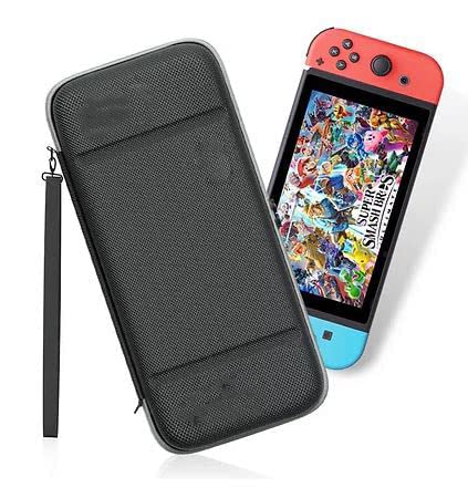 New World Storage Carry Case Bag for Switch OLED Console , Travel Carry Case Bag with Game Storage Compatible for Nintendo Switch and New Switch OLED Console