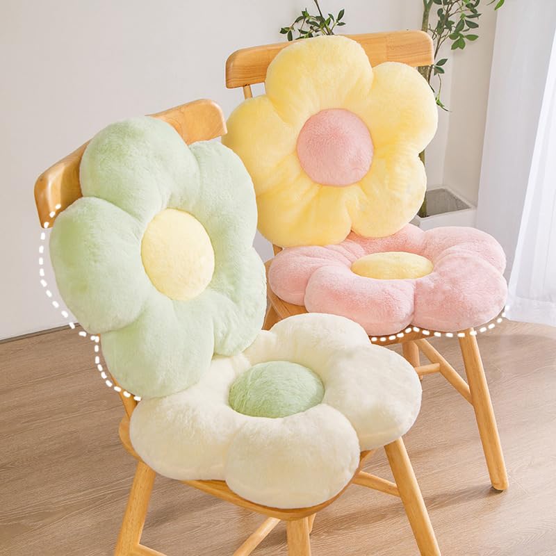 Amazon.co.jp: 座布団 可愛い ざぶとん 花 クッション ふわふわ抱き枕