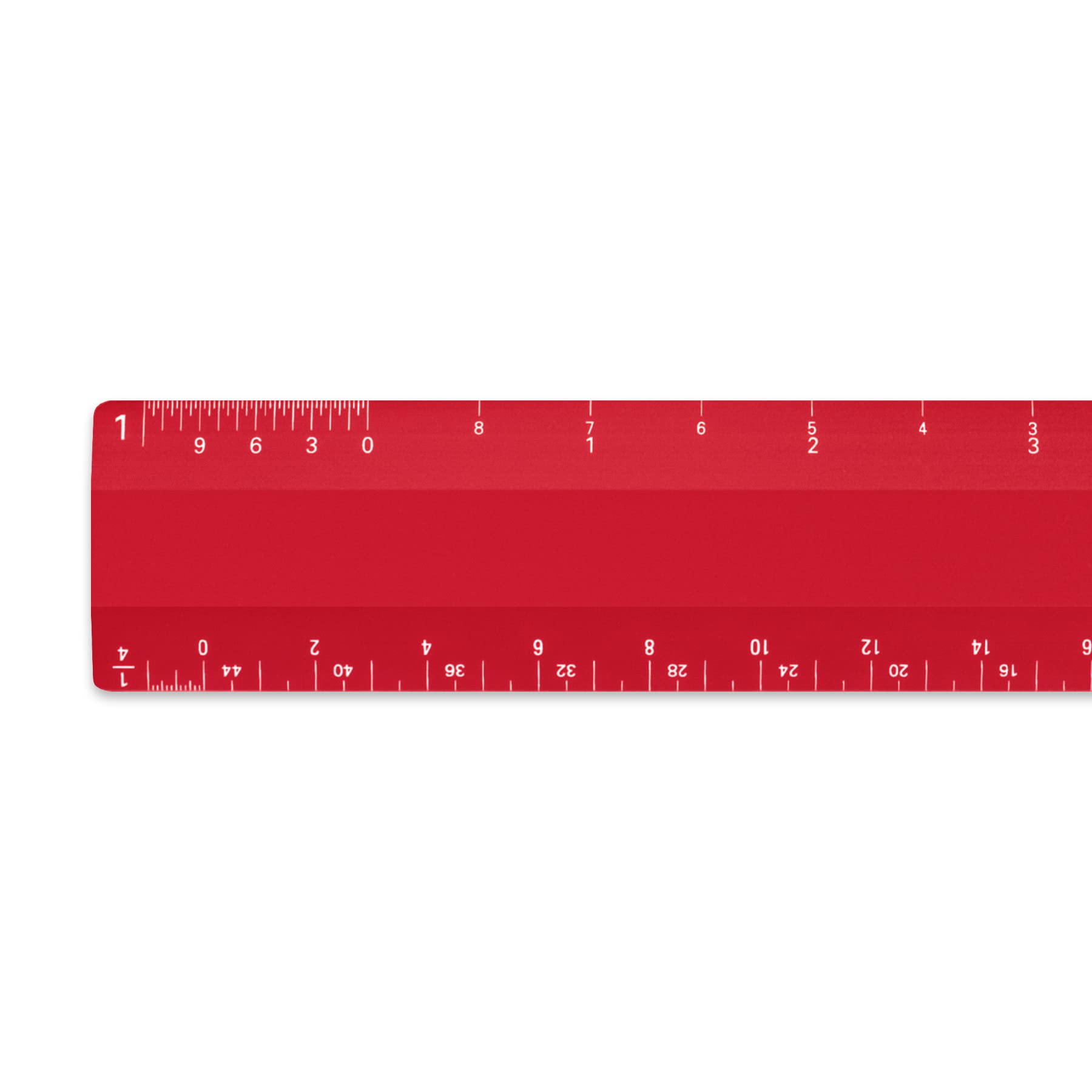 Snapklik.com : Alumicolor Architect 6 Inch Ruler Scale W/ 4 Bevel ...