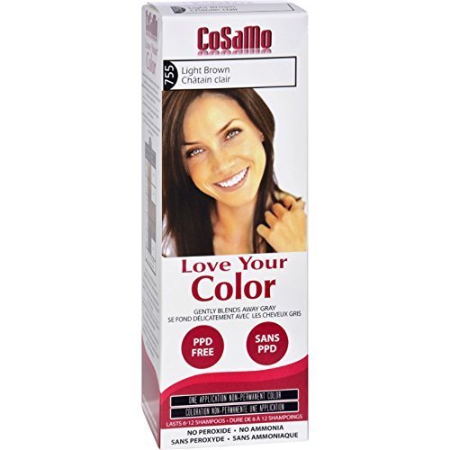 Cosamo Love Your Color, No Ammonia, No Peroxide Hair Color,