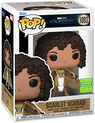 Moon Knight Figura Vinilo SDCC - Scarlet Scarab no. 1093 Unisex ¡Funko Pop! Standard Vinilo