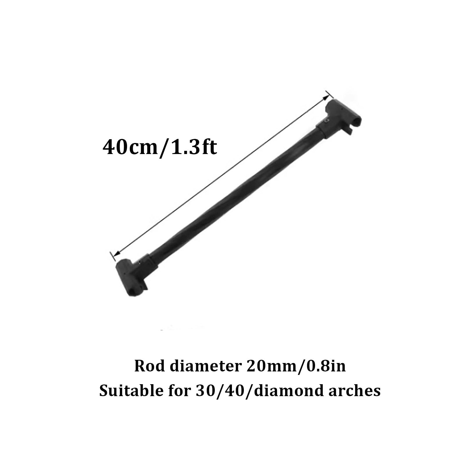 Łuk ogrodowy z kutego żelaza Metalowy łuk kwiatowy do kwiatów na zewnątrz / wewnątrz ceremonia dekoracja 40 cm czarny kwiatowy łuk na wesela przyjęcia i uroczystości