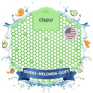 Clapur Urinal-Sieb 1x Gurke-Melone-Duft