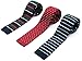 Vintage Skinny Knit NeckTies for Men 3-PAK 2.2 Width Flat-end Smart Sock Ties KT006