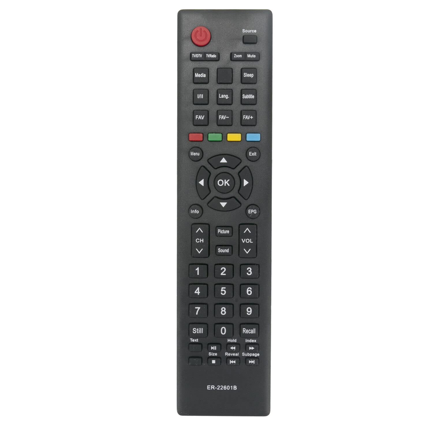 Telecomando Universale Di Ricambio EN2R36 Per TV HISENSE Smart 2023 (compatibile 40A4K, 32A4K, 40A5KQ E Altri)